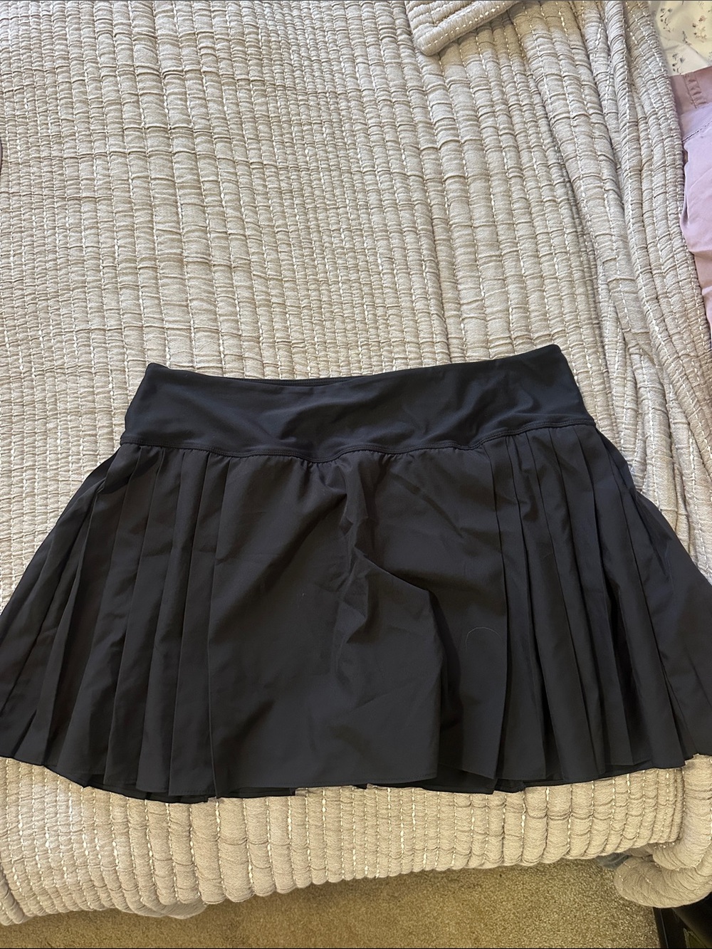 Old Navy Black Pleated Mini Skirt - Classic Flare